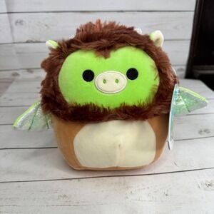 Squishmallows Desmund Dragon Halloween Costume Francis Lion 7.5" Plush NWT